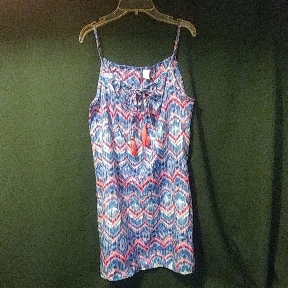 Shades‎ of Blue Trendy Vibes Polyester Mini-Dress